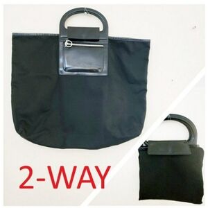 Salvatore ferragamo tote- fold like longcamp